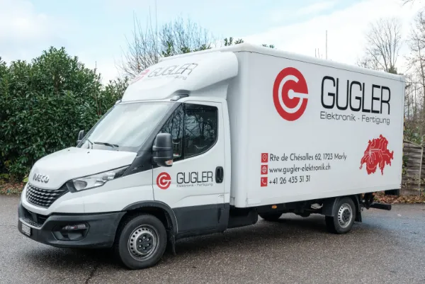 Transport von Elektronikkomponenten